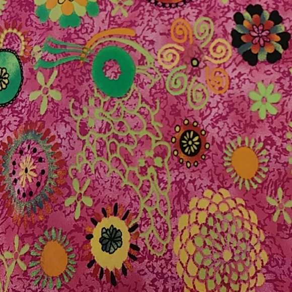 EUC Flowy Abstract Floral Skirt - Picture 2 of 5